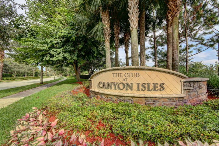 Canyon Isles Clubhouse Sign